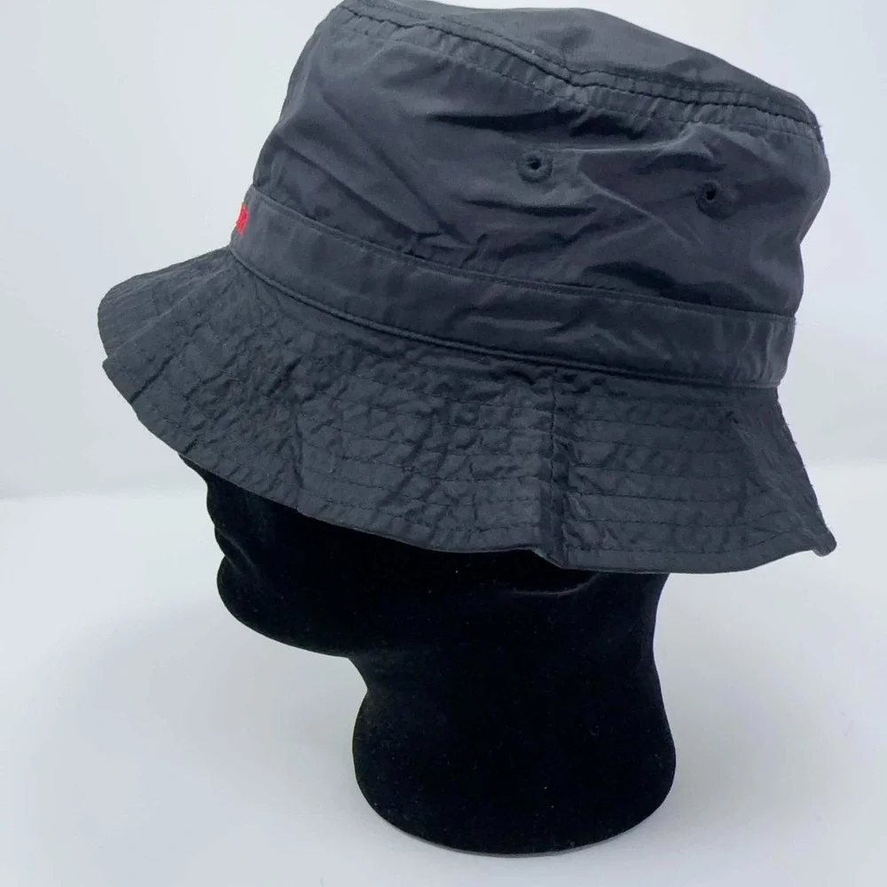 Ralph Lauren Reversible Bucket Hat Black Watch Plaid Nylon RALPH Embroidered OSF